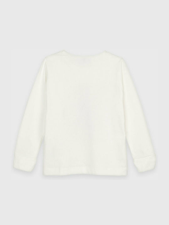 Mayoral Kids Blouse Long Sleeve White