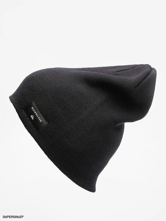 Cushy Slouch Beanie Beanie Knitted in Black color