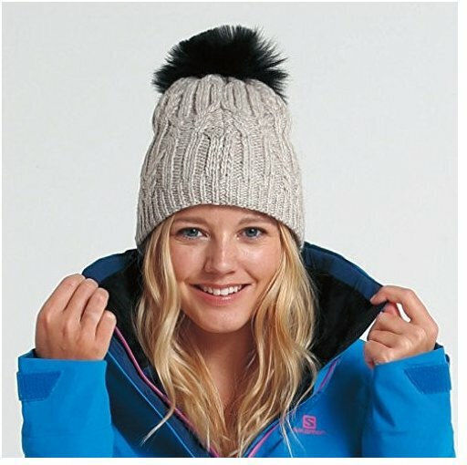 Ivy Knitted Beanie Cap Beige 396896