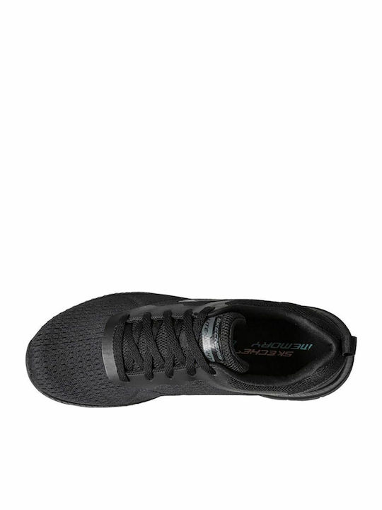 Engineered Mesh Lace-Up Damen Sneakers Schwarz