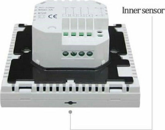 Hysen HY08 Ψηφιακός Θερμοστάτης Smart με Wi-Fi