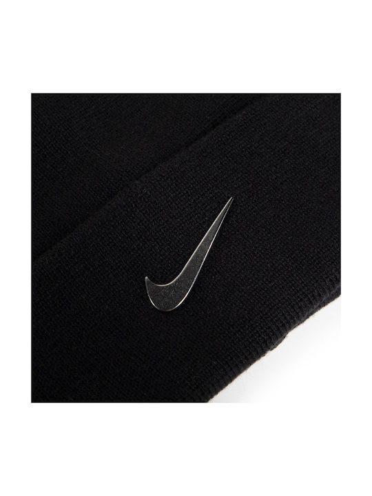 Nike Cuffed Beanie Παιδικό Σκουφάκι Πλεκτό Μαύρο