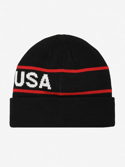 Scene Stealer Beanie Masculin Căciulă Tricotat în culoarea Negru