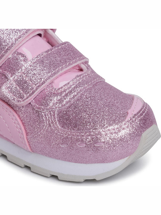 Vista Glitz Παιδικά Sneakers με Σκρατς Ροζ