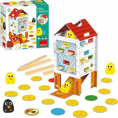 Goula Board Game Happy Chickens for 2-4 Players 3+ Years 53170 (EN)