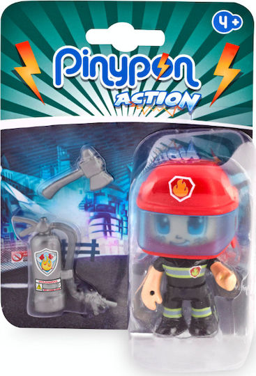 Giochi Preziosi Fireman Pinypon for 4+ Years 7cm (Miscellaneous Designs)