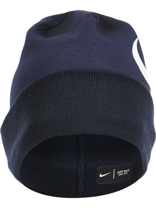Knitted Beanie Cap Navy Blue