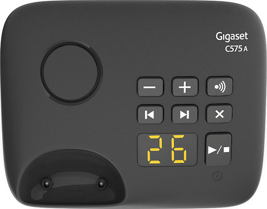 Gigaset C575A mit Freisprechfunktion Schwarz