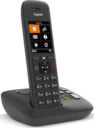 Gigaset C575A Telefon fără fir (Set triplu) cu funcție de ascultare deschisă Negru