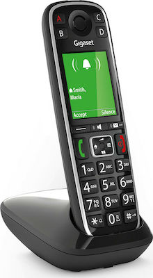 Gigaset E720 Ασύρματο Τηλέφωνο Bluetooth για Ηλικιωμένους με Aνοιχτή Aκρόαση