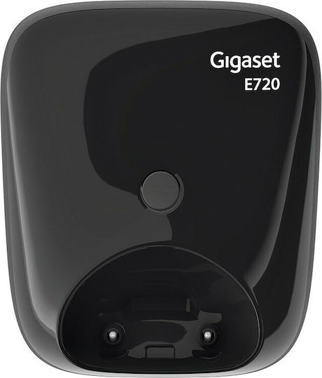 Gigaset E720 Schnurlostelefon mit Griechischem Menü Schwarz