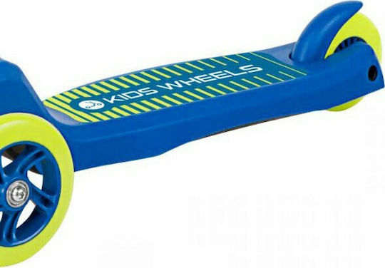 Rebel Kids Scooter Foldable 3-Wheel Blue