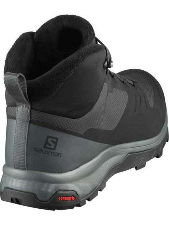 Salomon Outsnap CSWP Men's Hiking Boots Black / Urban Chic