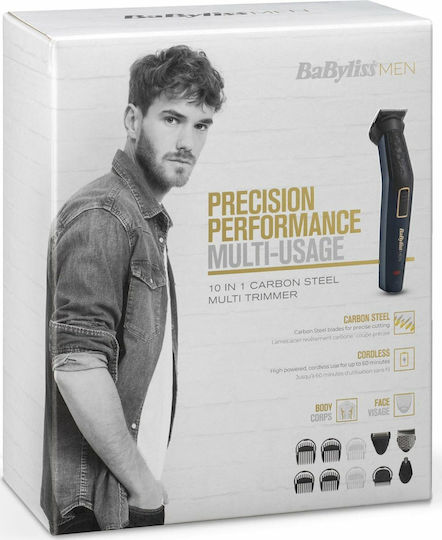Babyliss Set Reîncărcabilă Mașină de Tuns Negru MT728E