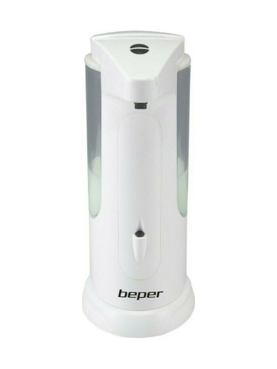 Beper Επιτραπέζιο Dispenser Πλαστικό με Αυτόματο Διανομέα Λευκό 370ml