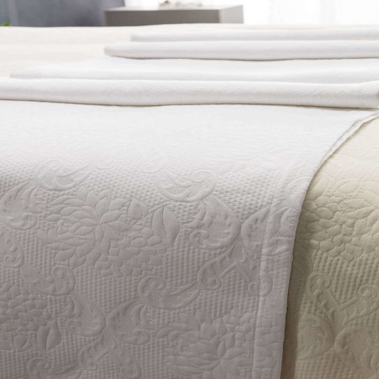 Vesta Home Vesta Home Hotel Blanket Super King Pique White 230x240cm