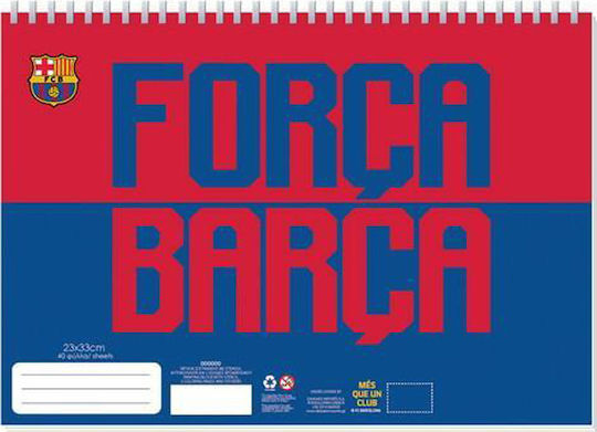 Must Team Μπλοκ Ζωγραφικής Barcelona C4 22.9x32.4cm 40 Φύλλα (Διάφορα Σχέδια)