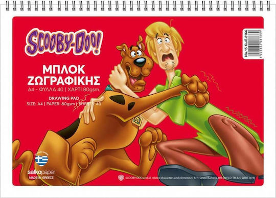 Salko Paper Drawing Pad Scooby Doo 1pcs