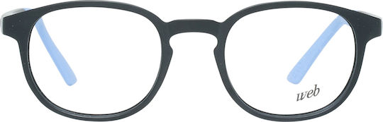 Web Rame Ochelari Pentru Bărbați Acetat Negru WE5185 B02