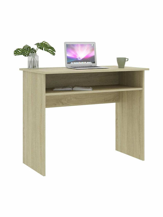Бюро от Дърво Бежово 90x50x74см