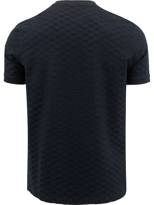 Emporio Armani Herren T-Shirt Kurzarm Schwarz