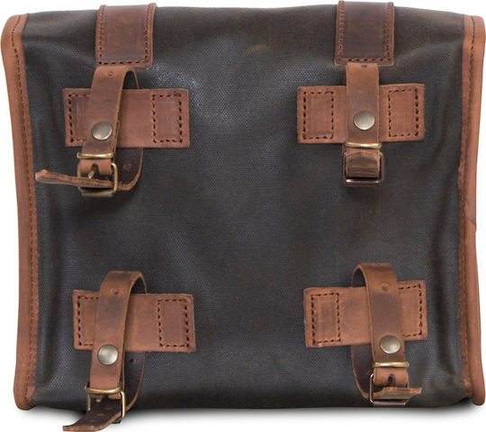 Longride Small Racer Schwanztasche Motorrad-Softtasche 4Es in Braun Farbe