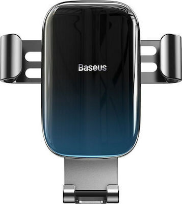 Baseus Mobile Phone Holder Car Glaze Gravity with Adjustable Hooks Black
