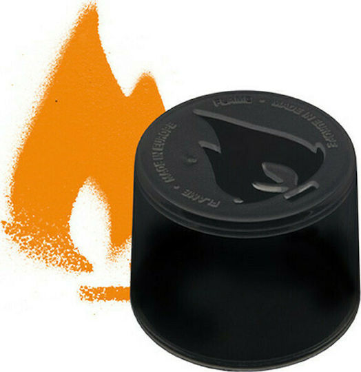 Flame Paint Spray Paint Flame Orange Acrylic with Matt Effect Zinc Yellow 400ml