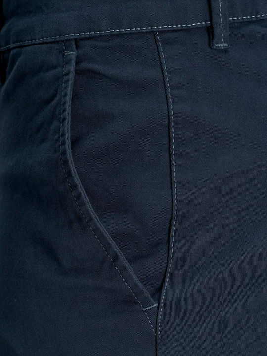 Marco Παντελόνι Chino Ελαστικό σε Slim Εφαρμογή Navy Blazer