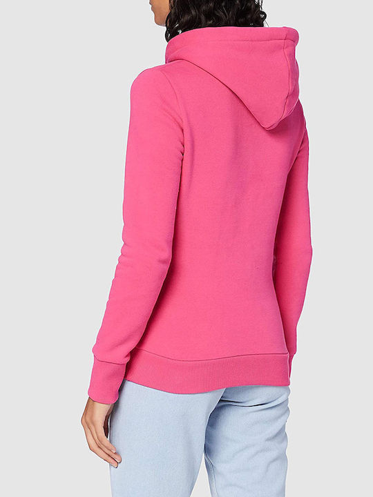 Superdry Women's Hooded Sweatshirt Fuchsia