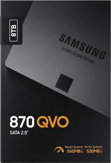 Samsung 870 QVO SSD 8TB 2.5'' SATA III MZ-77Q8T0BW