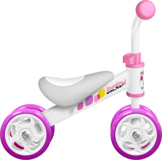 Stamp Baby Walker Ride On για 12+ μηνών Ροζ