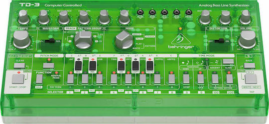 Behringer TD-3 Grün Transparent TD-3-LM