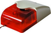 PS-913R/LM-103R Alarm Siren Indoor 12V with Red Light