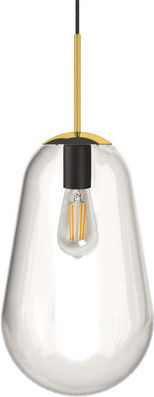 Nowodvorski Pear M Κρεμαστό Φωτιστικό Διάφανο 22x38x38εκ.