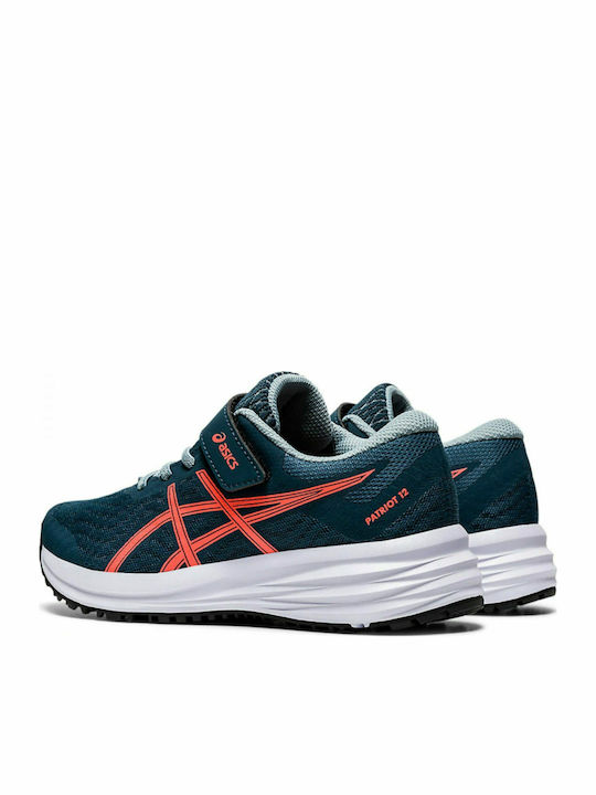 Patriot 12 PS Kids Sports Shoes Running with Hoop & Loop Closure Green