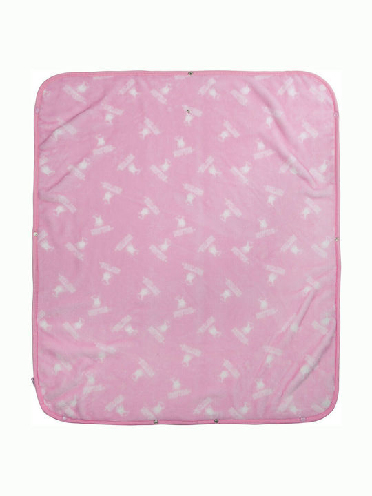 Greenwich Polo Club 2949 Winter Baby Sleeping Blanket Pink