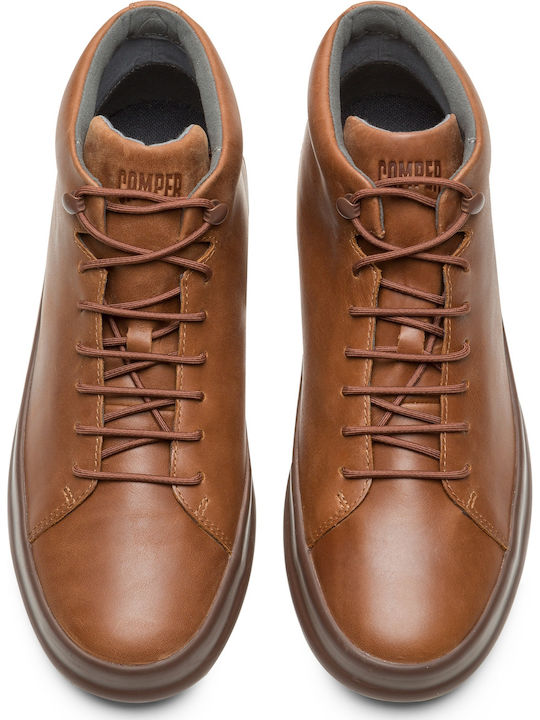 Chasis Leather Brown Men's Boots