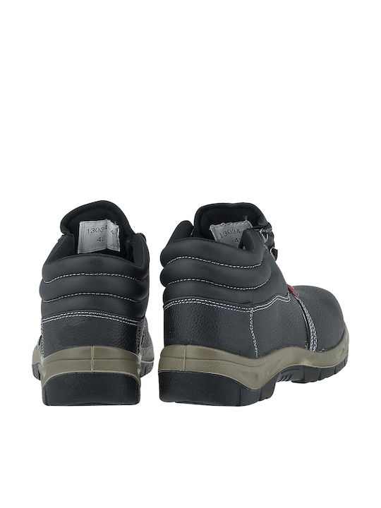 Buffalo Waterproof Boots Work Black with Certification P,AN