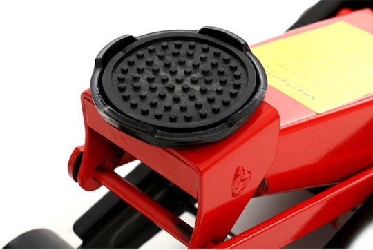 Kraft & Dele Hydraulic Carriage Jack with Lifting Capacity up to 46cm and Weight Capacity up to 3 Tons Trolley jack 4ton