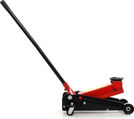 Kraft & Dele Hydraulic Carriage Jack with Lifting Capacity up to 46cm and Weight Capacity up to 3 Tons Trolley jack 4ton