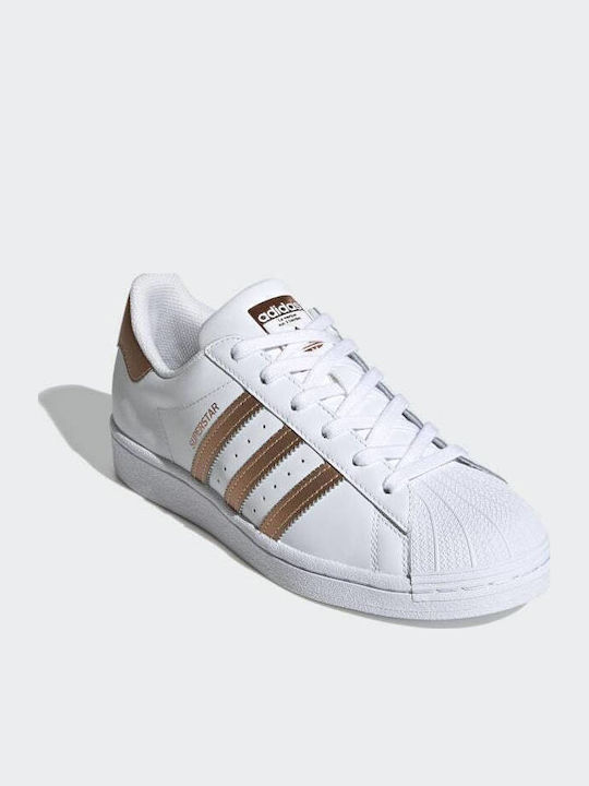 Superstar Sneakers Cloud White / Copper Metallic / Core Black