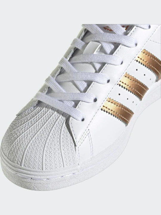 Superstar Sneakers Cloud White / Copper Metallic / Core Black