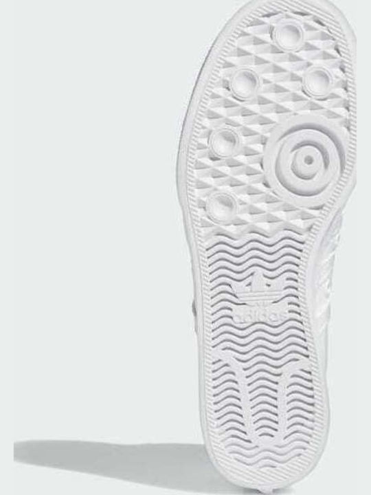 Nizza Damen Flatforms Stiefel Cloud White