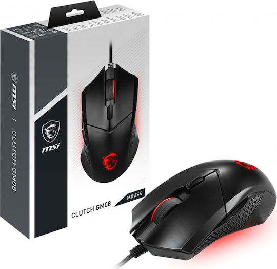MSI Clutch GM08 Gaming Mouse 4200 DPI Negru