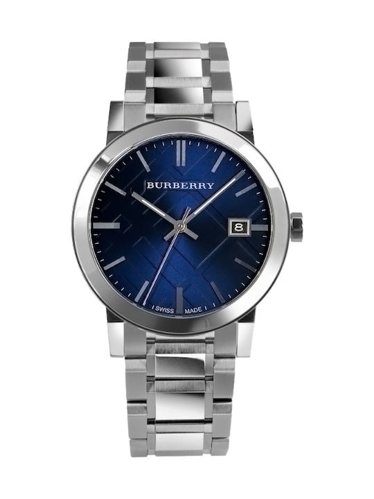 Burberry Ρολόι Μπαταρίας με Μεταλλικό Μπρασελέ