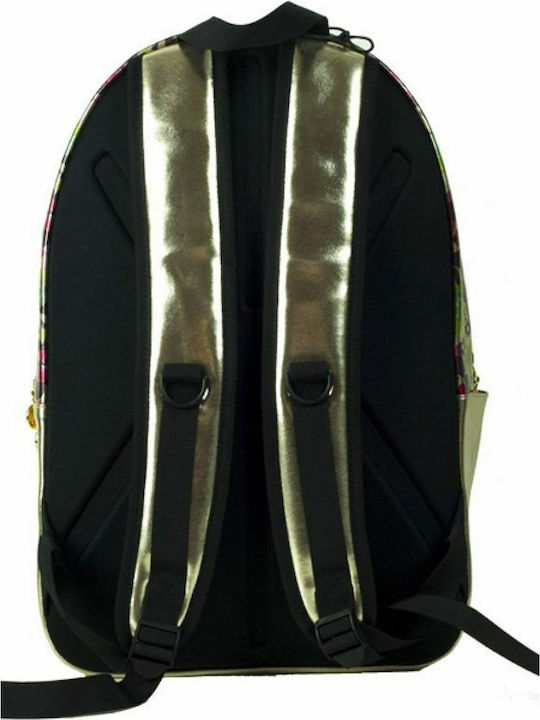 Hallmark Folk Schulranzen Rucksack Junior High-High School Mehrfarbig mit Flaschenhalter