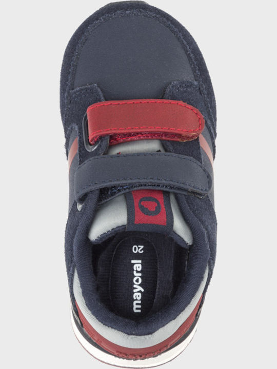 Kinder Sneakers mit Klettverschluss Marineblau