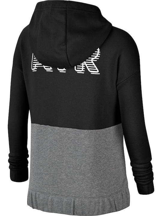 Nike Παιδική Ζακέτα Φούτερ Air Μαύρη