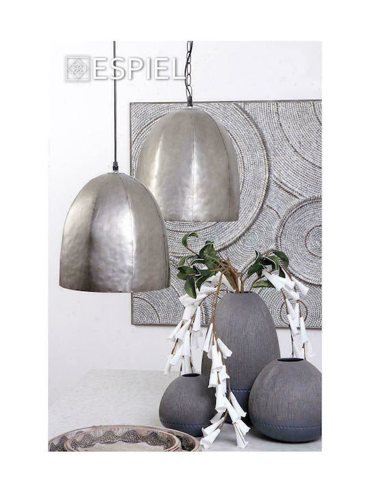 Espiel Leaves Painting Metallic 93x93cm